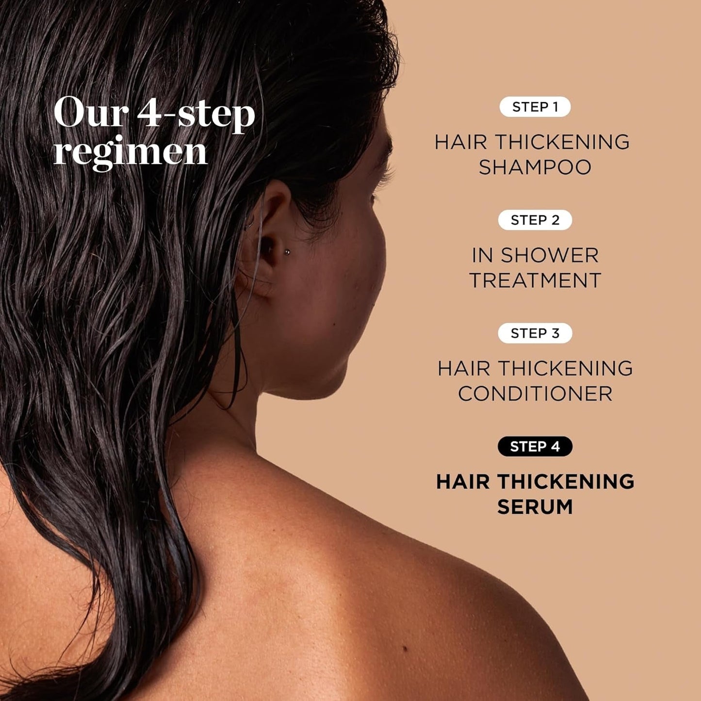 Award-Winning Hair Thickening Serum for Hair Loss, Thinning Hair, Korean Hair Care, Scalp Treatment, Clinically Tested, Thicker, Reduces Oil, Roll On